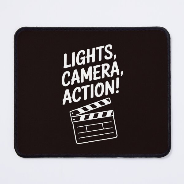 Item preview, Lights Camera Action Movie Director Movie Clapper Board Gift designed and sold by hettingerchaim.