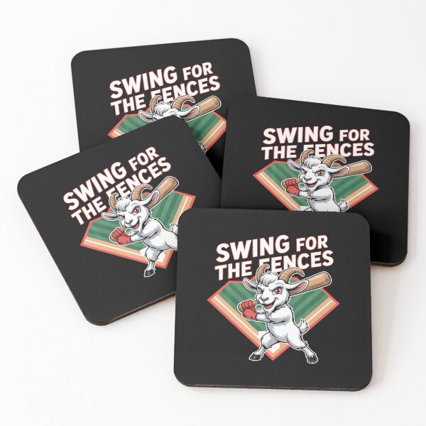 Item preview, Swing For The Fences Baseball Goat Home Run designed and sold by PatriciaKelsey.