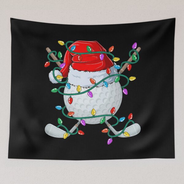 Item preview, Christmas Golf Xmas Santa Sports Hat Golfer Golfing Funny designed and sold by TaraLiliana.