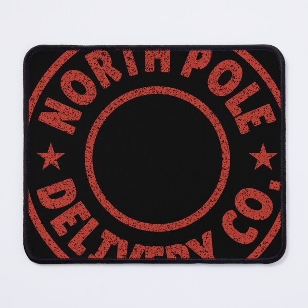 Item preview, North Pole Delivery Co – Vintage Christmas Stamp Design designed and sold by Kewessthetic.
