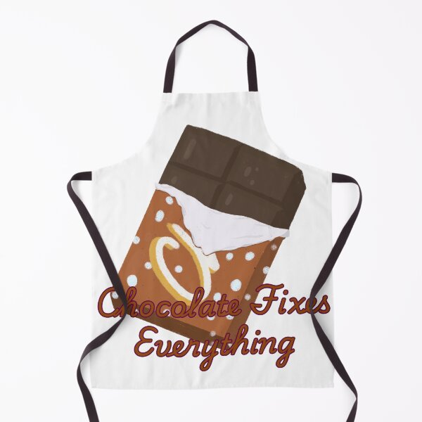 Item preview, Chocolate Fixes Everything – Cozy Dessert Quote Design designed and sold by QuistMudPies.