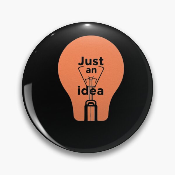 Item preview, Just an Idea Lightbulb Design designed and sold by RED-MOUSE.