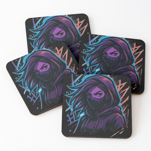 Item preview, Cyberpunk Ninja Girl in Purple Hoodie designed and sold by NexaSpire.