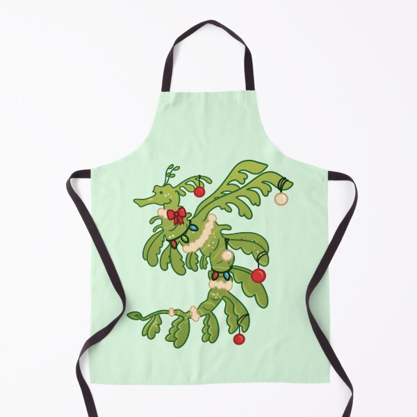 Item preview, Christmas Tree Leafy Seadragon Seahorse designed and sold by Aloe and Monstera.