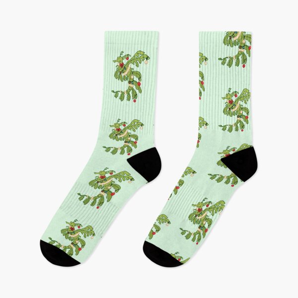 Item preview, Christmas Tree Leafy Seadragon Seahorse designed and sold by Aloe and Monstera.