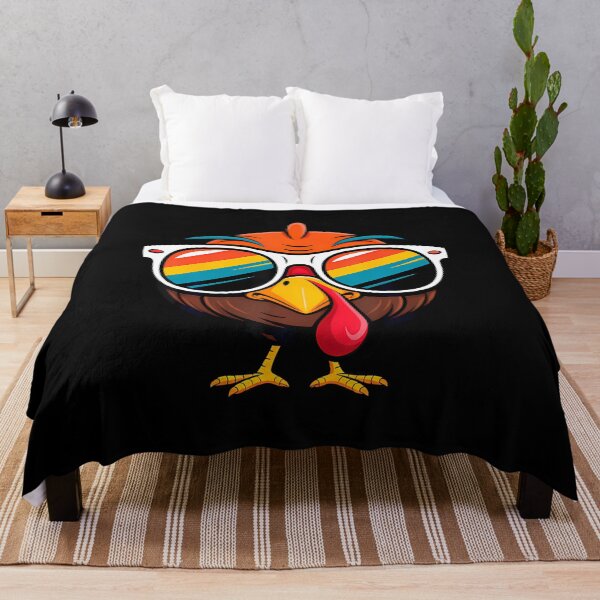 Item preview, Cool Retro Turkey With Sunglasses Cartoon Gobble designed and sold by JosephineEdith1.