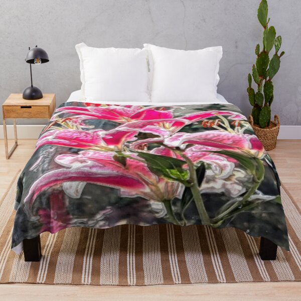 Item preview, ambers flowers hsl colorful abstract design designed and sold by SmashingDeals.