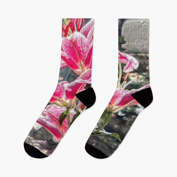Item preview, ambers flowers hsl colorful abstract design designed and sold by SmashingDeals.