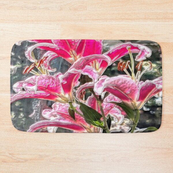 Item preview, ambers flowers hsl colorful abstract design designed and sold by SmashingDeals.