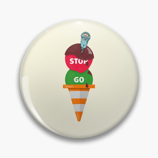 Item preview, Road cone used as ice cream cone designed and sold by piedaydesigns.