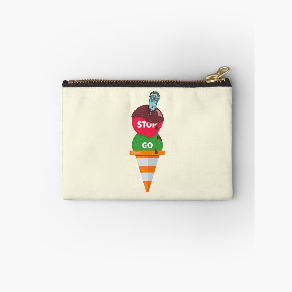 Item preview, Road cone used as ice cream cone designed and sold by piedaydesigns.