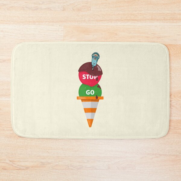 Item preview, Road cone used as ice cream cone designed and sold by piedaydesigns.