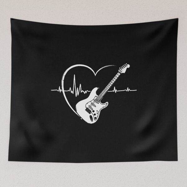 Item preview, Guitar Heartbeat designed and sold by PatriciaKelsey.
