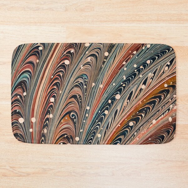 Item preview, Vintage Marbled Paper Pattern Retro Abstract Design designed and sold by PinUpPizzazz.