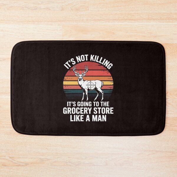 Item preview, Hunting Saying Deer Hunter I Grocery Store designed and sold by hettingerchaim.