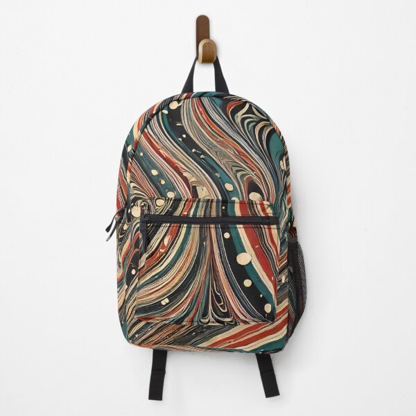 Item preview, Vintage Marbled Paper Pattern Retro Abstract Design designed and sold by PinUpPizzazz.