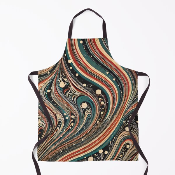 Item preview, Vintage Marbled Paper Pattern Retro Abstract Design designed and sold by PinUpPizzazz.