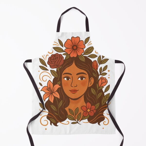 Item preview, "Maya’s World Adorned with Flowers" designed and sold by MayaMaliStudio.