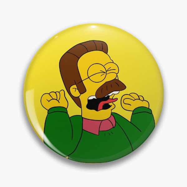 Item preview, Screaming Flanders designed and sold by Alicia.Makes.Art.
