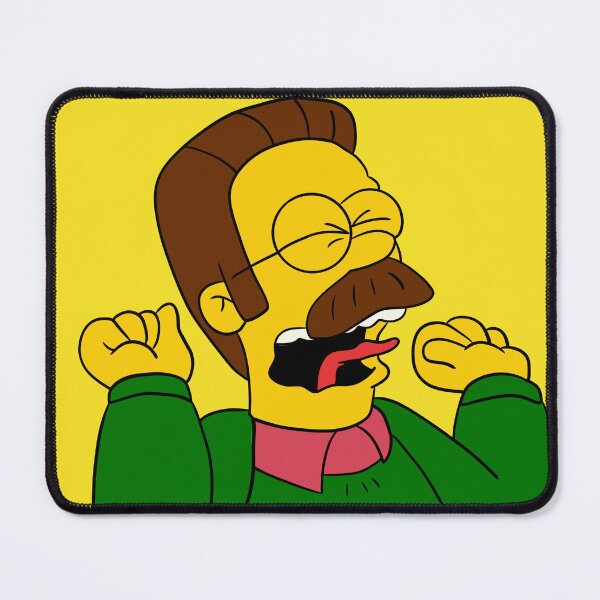 Item preview, Screaming Flanders designed and sold by Alicia.Makes.Art.