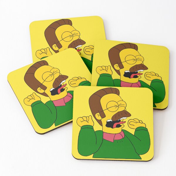 Item preview, Screaming Flanders designed and sold by Alicia.Makes.Art.