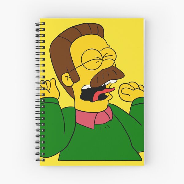 Item preview, Screaming Flanders designed and sold by Alicia.Makes.Art.