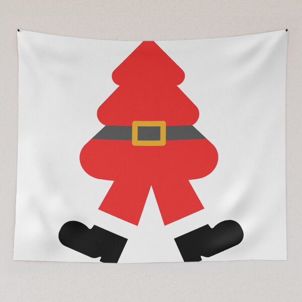 Item preview, Funny Santa Walking Christmas Tree designed and sold by syamhnsb.
