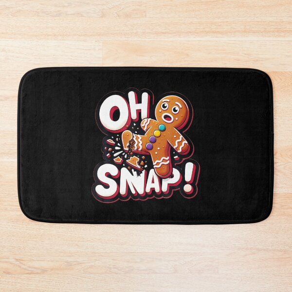 Item preview, Oh snap, Funny, Christmas, Cookie, Cheeky, Cute, Hilarious, Festive, Holiday, Humorous, Sass designed and sold by JosephineEdith1.