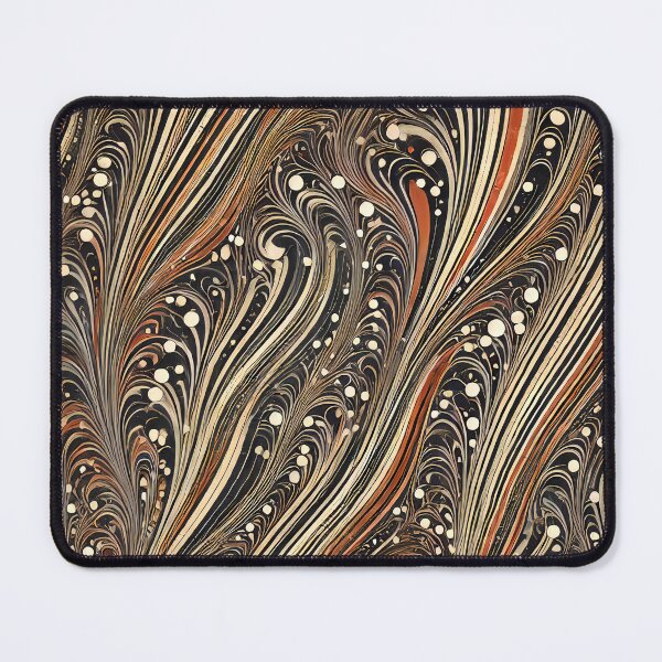 Item preview, Vintage Marbled Paper Pattern Retro Abstract Design designed and sold by PinUpPizzazz.