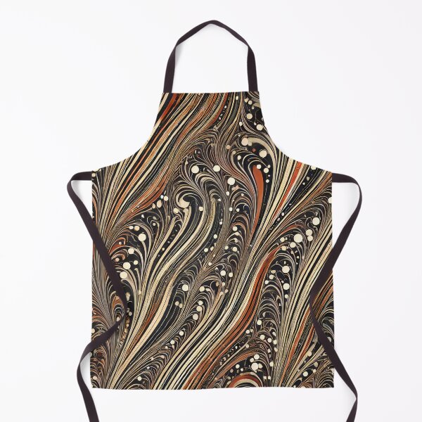 Item preview, Vintage Marbled Paper Pattern Retro Abstract Design designed and sold by PinUpPizzazz.