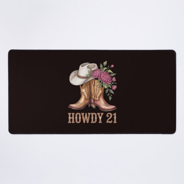 Item preview, Howdy 21 Year Old Girl Western Country Cowgirl 21st Birthday designed and sold by hettingerchaim.