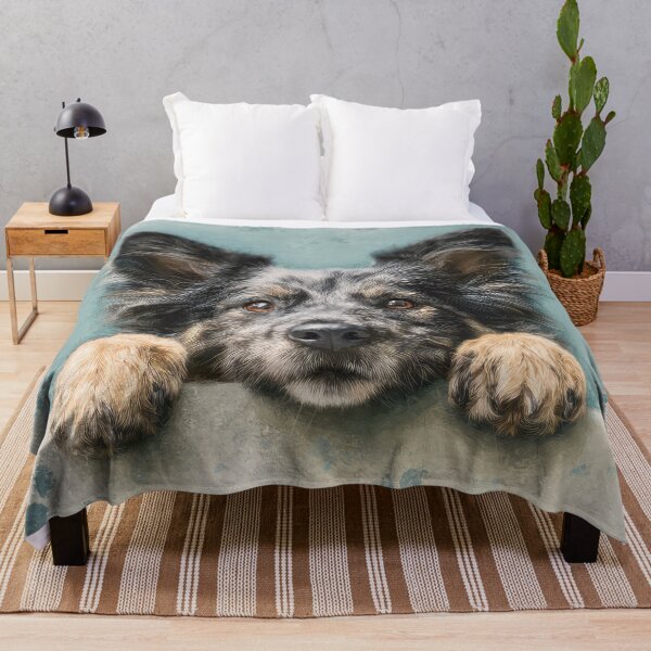 Item preview, Hungarian Mudi Peeking over Wall 01 designed and sold by Elisabeth Lucas.
