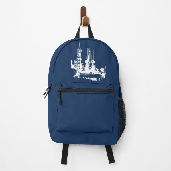 Item preview, Space Shuttle Launch Monochrome Illustration designed and sold by KiwiRider.