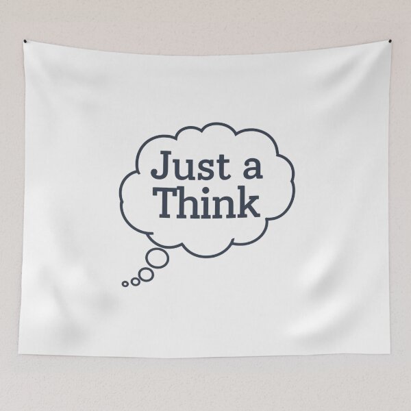 Item preview, Just a Think Thought Bubble designed and sold by RED-MOUSE.