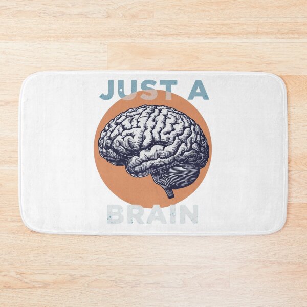 Item preview, Just a Vintage Brain Illustration designed and sold by RED-MOUSE.