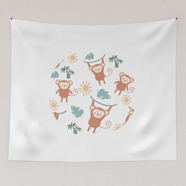 Item preview, Happy Monkeys designed and sold by SpreadingALOHA.
