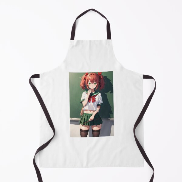 Item preview, Flirty Schoolgirl Anime Portrait: Kokoa Shuzen in Sailor Uniform designed and sold by iloveanimechibi.