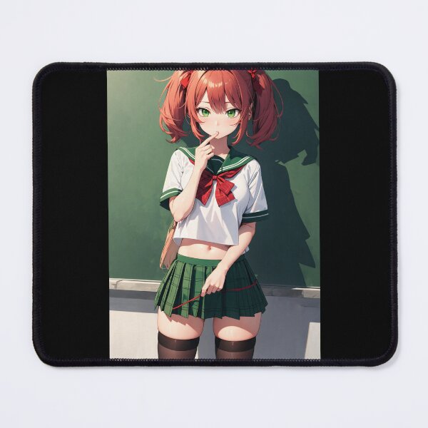 Item preview, Flirty Schoolgirl Anime Portrait: Kokoa Shuzen in Sailor Uniform designed and sold by iloveanimechibi.