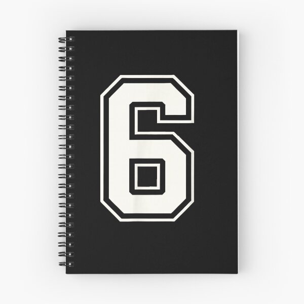 Item preview, Varsity Six - Number 6 Team Spirit Design designed and sold by Mehouter.