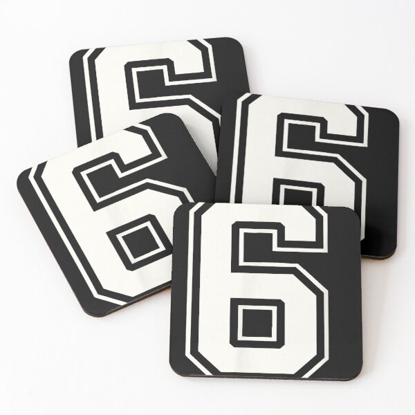 Item preview, Varsity Six - Number 6 Team Spirit Design designed and sold by Mehouter.