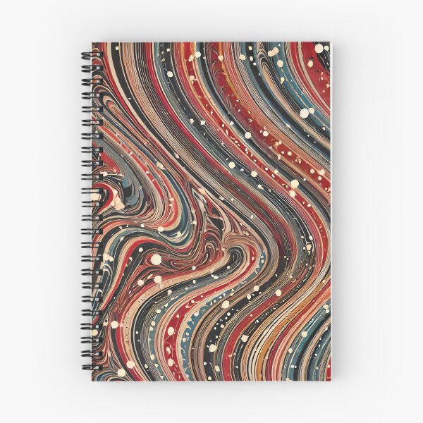 Item preview, Vintage Marbled Paper Pattern Retro Abstract Design designed and sold by PinUpPizzazz.