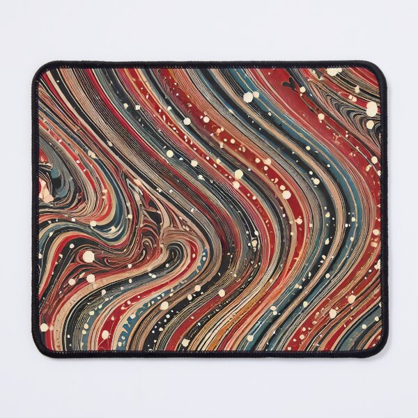 Item preview, Vintage Marbled Paper Pattern Retro Abstract Design designed and sold by PinUpPizzazz.