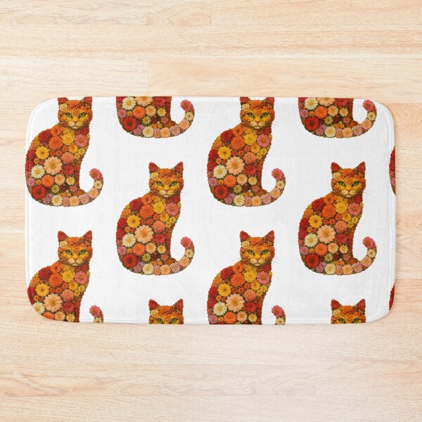 Item preview, Floral Cat designed and sold by DomGDesign.