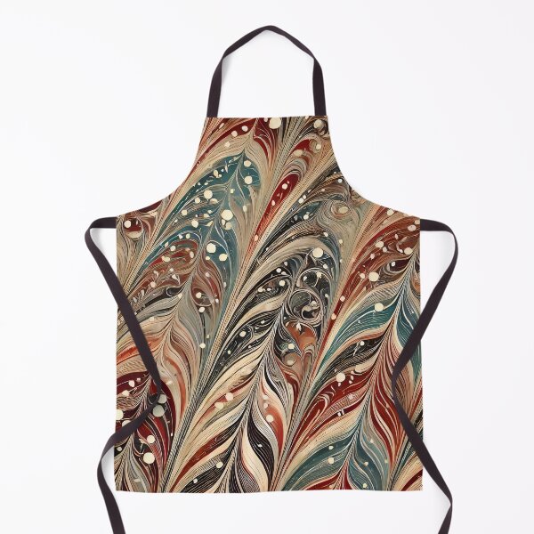 Item preview, Vintage Marbled Paper Pattern Retro Abstract Design designed and sold by PinUpPizzazz.