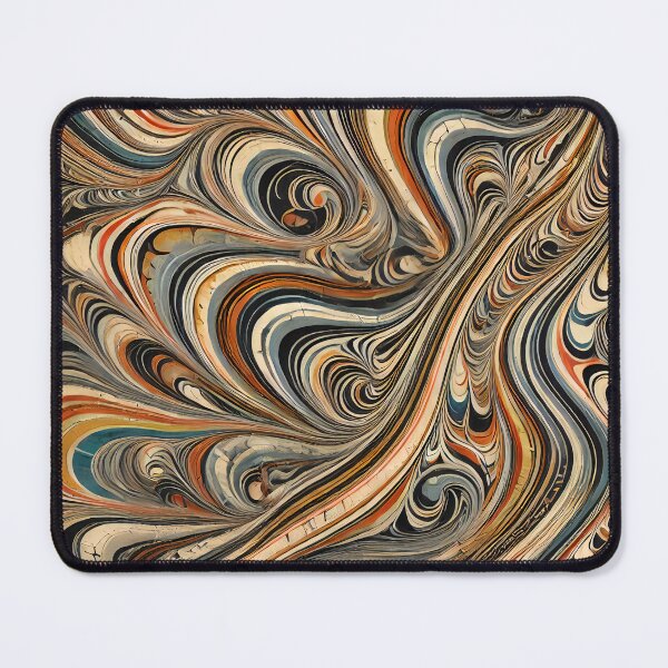 Item preview, Vintage Marbled Paper Pattern Retro Abstract Design designed and sold by PinUpPizzazz.