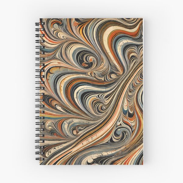 Item preview, Vintage Marbled Paper Pattern Retro Abstract Design designed and sold by PinUpPizzazz.
