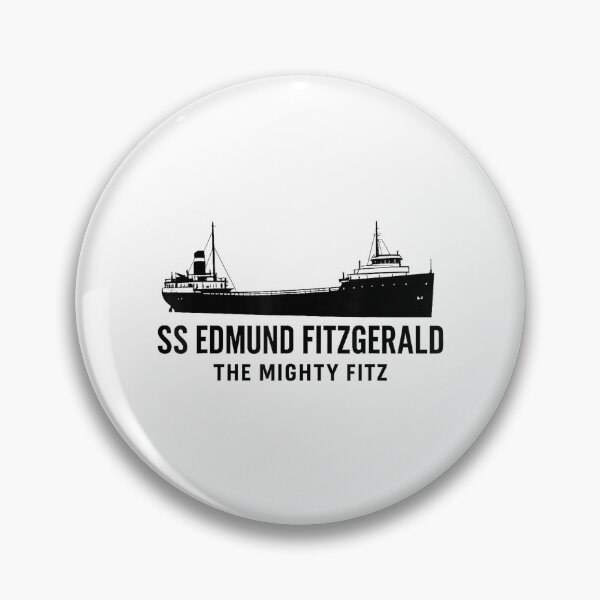 Item preview, SS Edmund Fitzgerald & Mighty Fitz Lake Superior designed and sold by Mehouter.