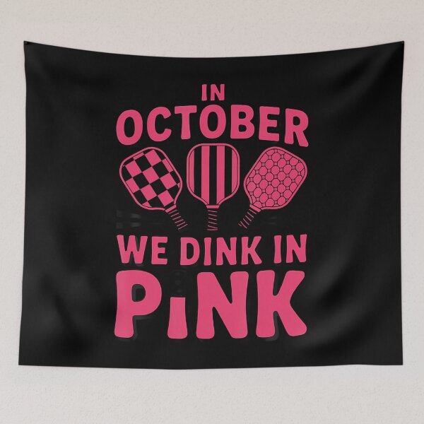 Item preview, Dink In Pink Ribbon Show Support On The Pickleball Court designed and sold by SelmaBonnie.