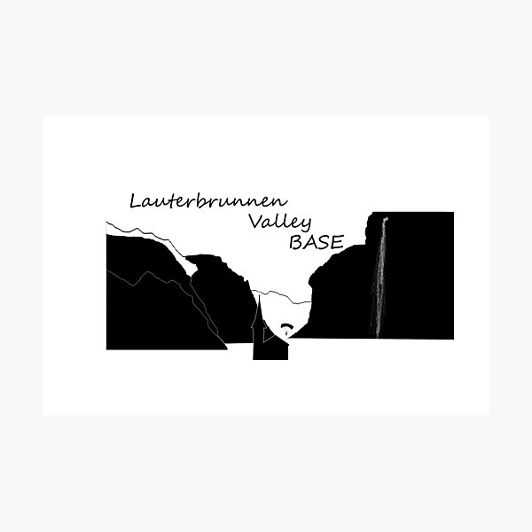 Item preview, Lauterbrunnen Valley BASE designed and sold by UrQuattro.