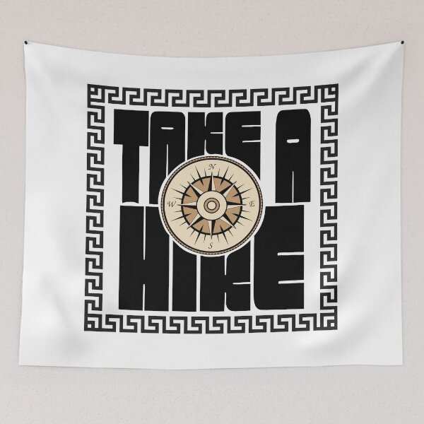 Item preview, Take a Hike Compass v1  designed and sold by NogiArt.
